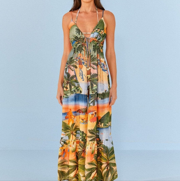 NWT Farm Rio Carioca Cover Up - Picture 2 of 4